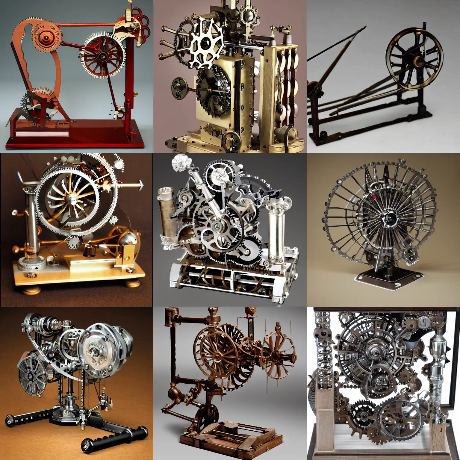 Prompt: a romanticism mechanical art generator