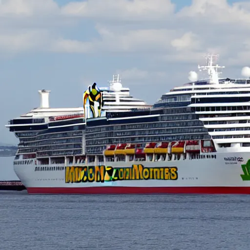 Image similar to mcdonalds cruise ship