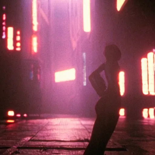 Prompt: film still of taylor swift in the film blade runner, cyberpunk, dramatic lighting, gorgeous
