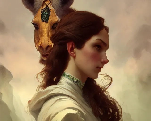 Image similar to photography of george stubbs, deep focus, d & d, fantasy, intricate, elegant, highly detailed, digital painting, artstation, concept art, matte, sharp focus, illustration, hearthstone, art by artgerm and greg rutkowski and alphonse mucha