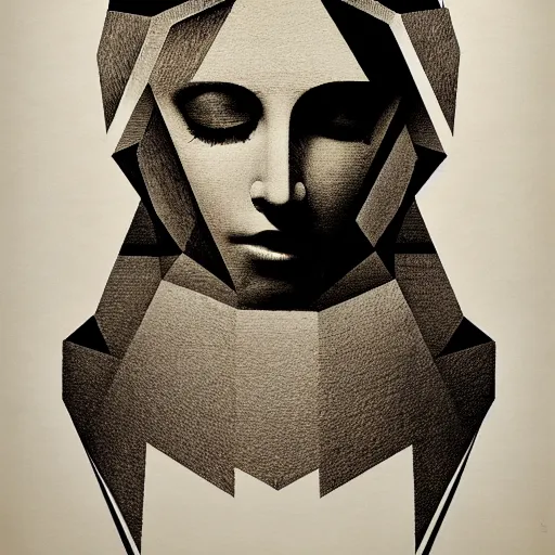 Image similar to lithography and etching polish poster conceptual figurative post - morden monumental portrait, highly conceptual figurative art, intricate detailed illustration, controversial poster art, polish poster art, geometrical drawings, no blur