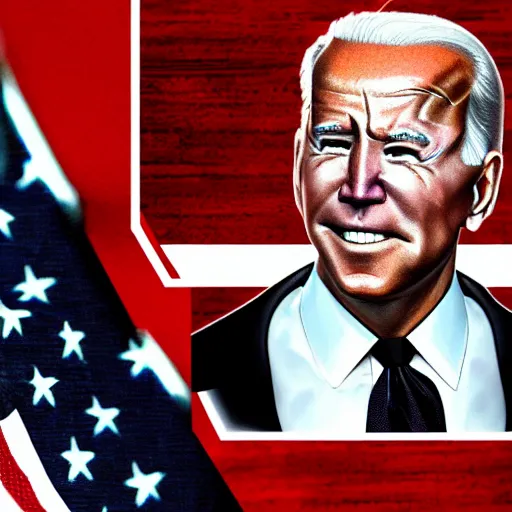 Image similar to Joe Biden in the style of Bionicle