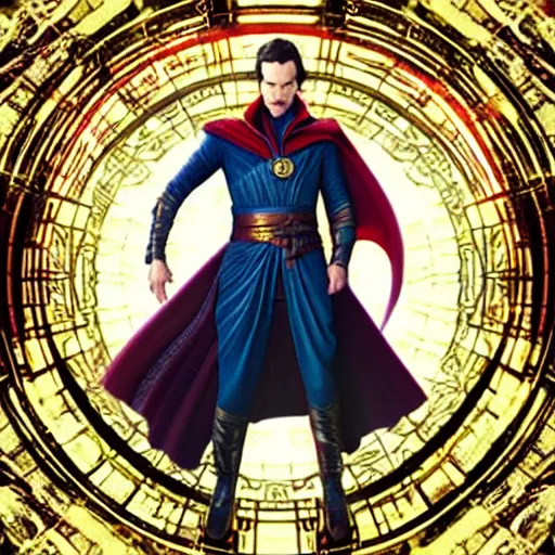 Prompt: doctor strange in greek mythology 4 k