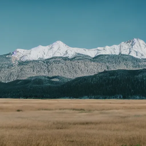 Image similar to mountains very visibly ( floating ) in the air