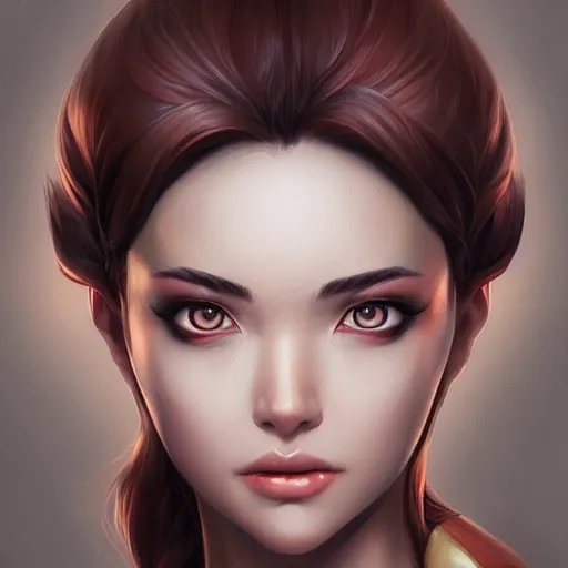 Image similar to portrait of sykkuno, matte painting by artgerm, artstation