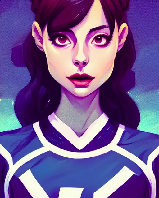 Image similar to a portrait of a beautiful willa holland as a cheerleader, art by lois van baarle and loish and ross tran and rossdraws and sam yang and samdoesarts and artgerm, digital art, highly detailed, intricate, sharp focus, trending on artstation hq, deviantart, unreal engine 5, 4 k uhd image