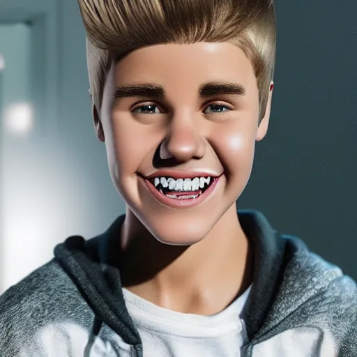 Prompt: hyperrealistic dslr film still of justin bieber, extremely hyper - exaggerated enormous bucked teeth, stunning 8 k octane comprehensive 3 d render, inspired by istvan sandorfi & greg rutkowski & unreal engine, perfect symmetry, dim volumetric cinematic lighting, extremely hyper - detailed, incredibly real lifelike attributes & flesh texture, intricate, masterpiece, artstation, stunning