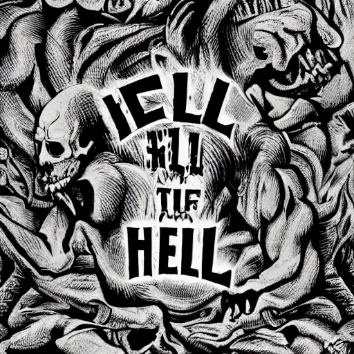 Prompt: hell