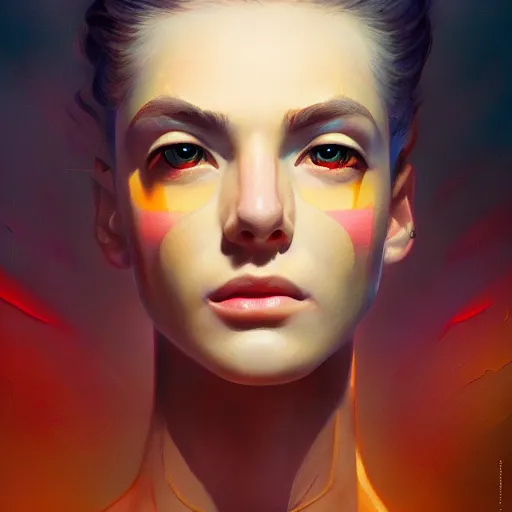 Prompt: mark grayson invincible portrait painting, medium shot, asymmetrical, profile picture, organic painting, sunny day, matte painting, bold shapes, hard edges, street art, trending on artstation, by huang guangjian and gil elvgren and ross tran