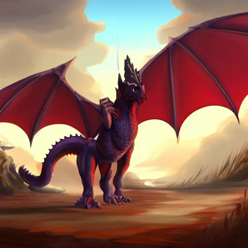 Image similar to anthro art, full body shot of a western dragon smiling into the camera, furry art, furaffinity, extremely detailed, digital painting, artstation, concept art, smooth, sharp focus, illustration, trending