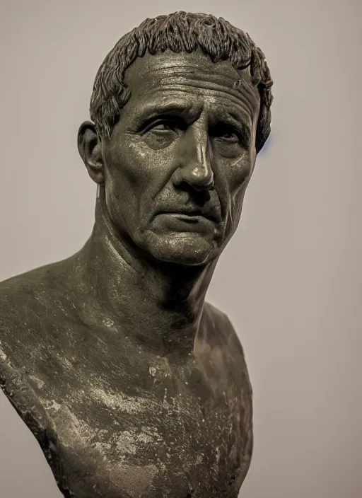 Image similar to a full portrait photo of julius caesar, f / 2 2, 3 5 mm, 2 7 0 0 k, lighting, perfect faces, award winning photography.