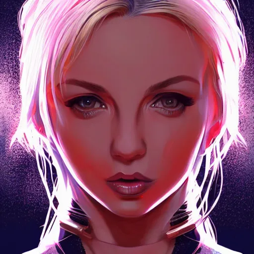 Image similar to ilya kuvshinov and katsuhiro otomo style britney spears, deep focus, fantasy, intricate, elegant, highly detailed, digital painting, artstation, concept art, matte, sharp focus, illustration