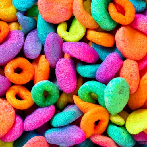 Image similar to a really, really, really, really, really sad photo of fruit loops