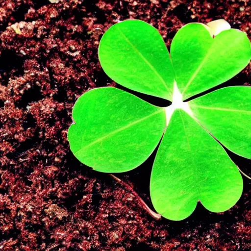 Image similar to a clover with millions of leafes