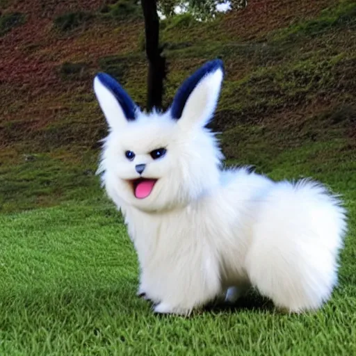 Image similar to real life Pokemon, fluffy, realistic