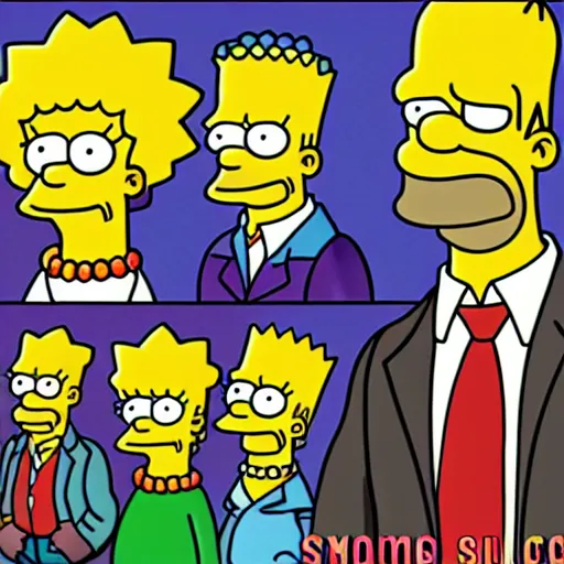 Prompt: simpsons episode with elon musk