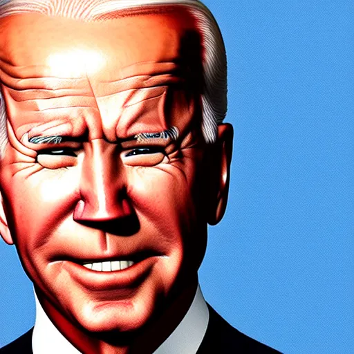 Prompt: UHD photorealistic Joe Biden if he wasn't an alien, in the style of tonalism