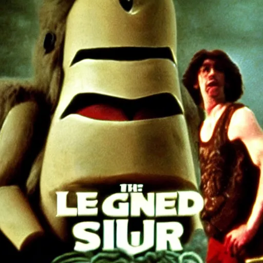 Image similar to the legend of big sir monster, film still