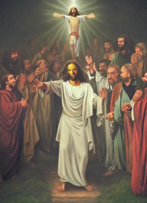 Prompt: photographic evidence of Jesus