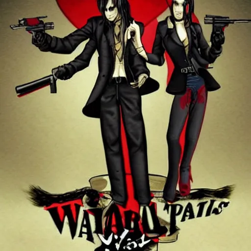 Prompt: <photograph accurate=true quality=very-high vampires=awesome style=very-cool>Vampires Holding Guns</photograph>