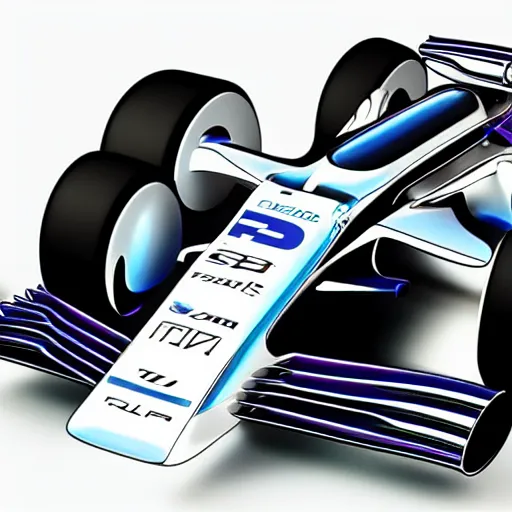 Image similar to F1 concept car in 2035