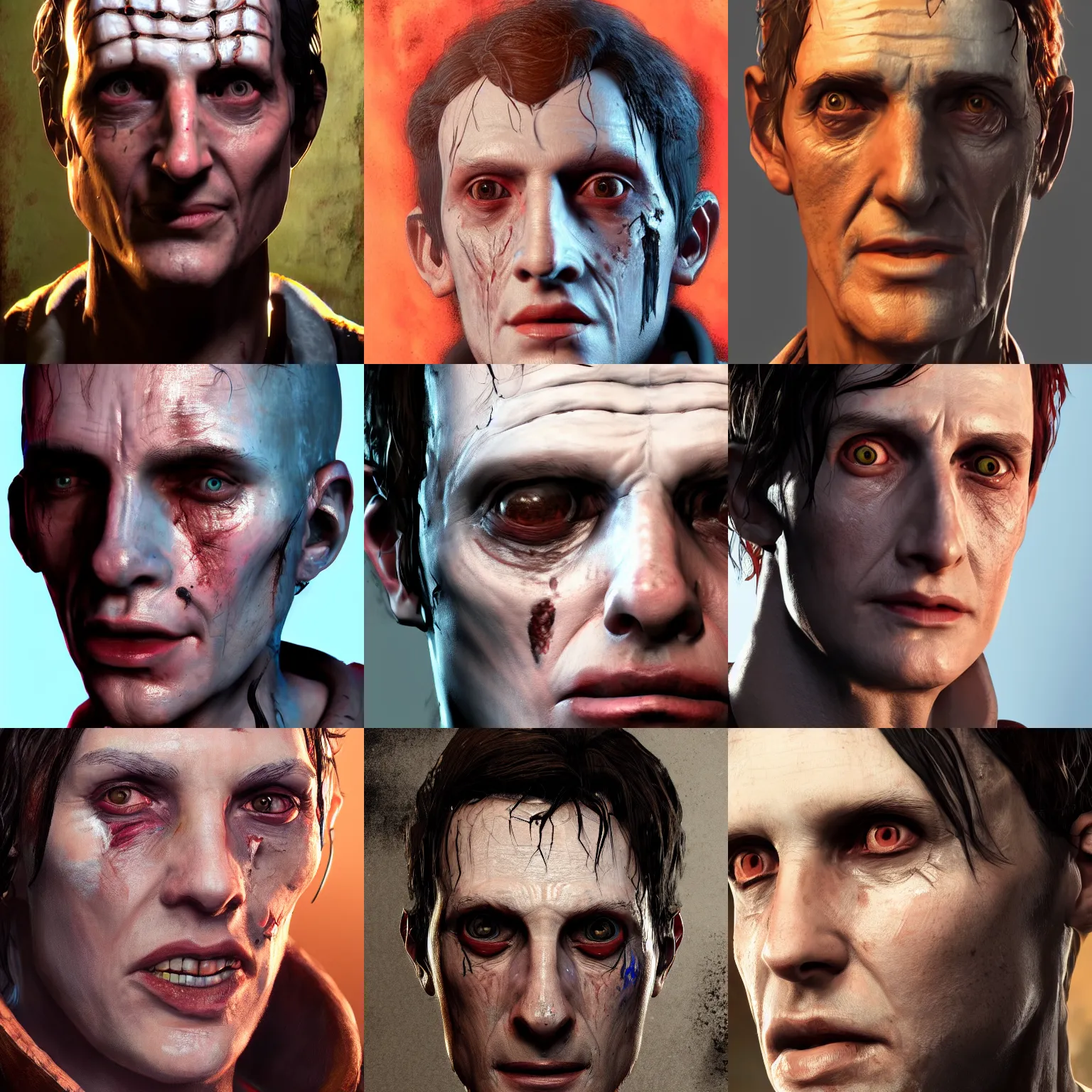 Image similar to ultra realistic portrait of the Doctor from Dead by daylight, 8K resolution, detailed, Artstation
