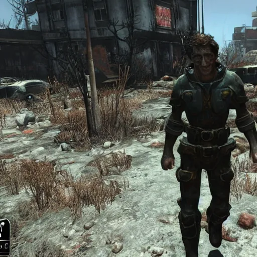 Prompt: todd howard in fallout 4