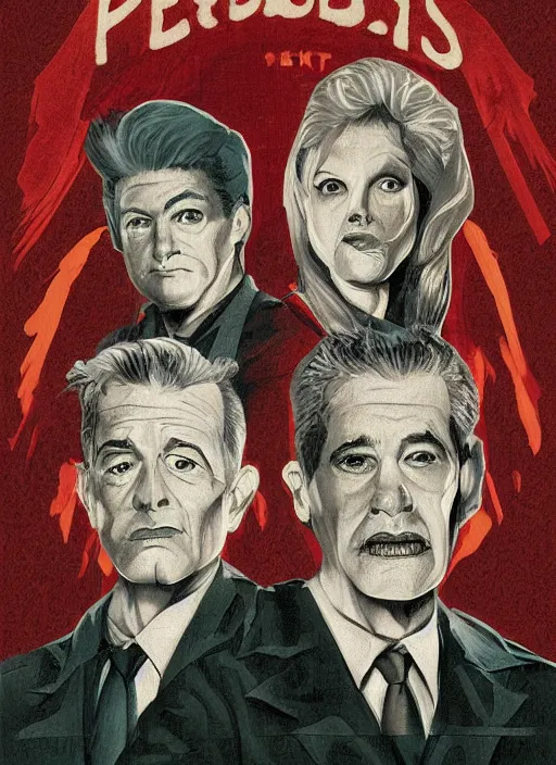 Twin Peaks artwork by Glenn Orbik | Stable Diffusion | OpenArt