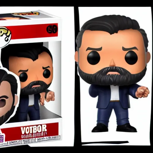 Image similar to Viktor Orban Funko POP no beard,