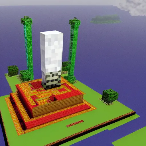 Image similar to hindenburg minecraft