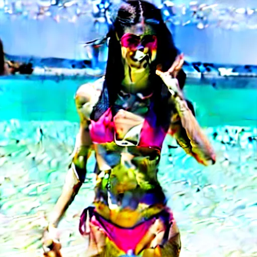 Prompt: Esfand in a bikini