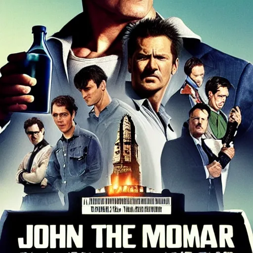 Image similar to poster of the action movie : john the milkman