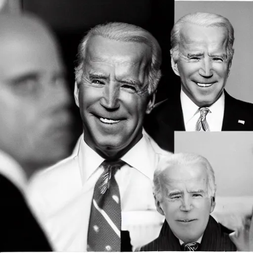 Image similar to mr. t joe biden, detailed facial expressions, 1 9 8 0 s aesthetic