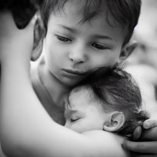 Prompt: A photography of tenderness