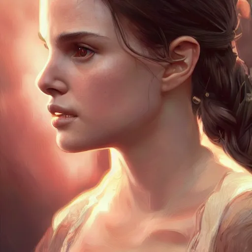 Prompt: ultra realistic illustration, natalie portman from last of us, intricate, elegant, highly detailed, digital painting, artstation, concept art, smooth, sharp focus, illustration, art by artgerm and greg rutkowski and alphonse mucha