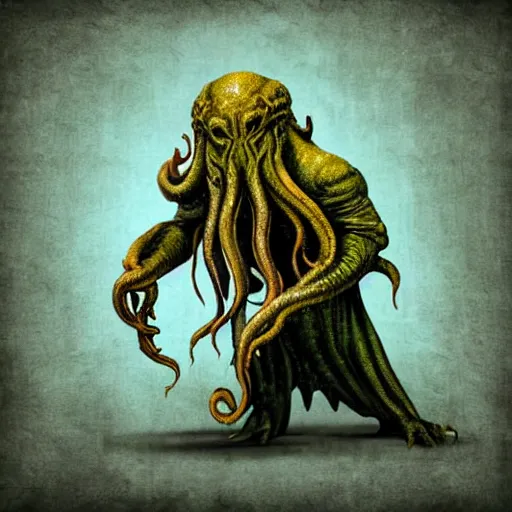 cthulhu wearing jorts, high-quality stock photo | Stable Diffusion ...