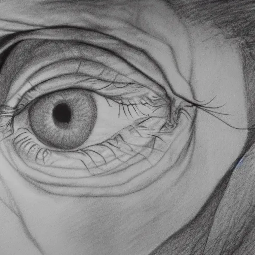 Prompt: blind leading the blind, detailed pencil sketch, 4 k, award winning