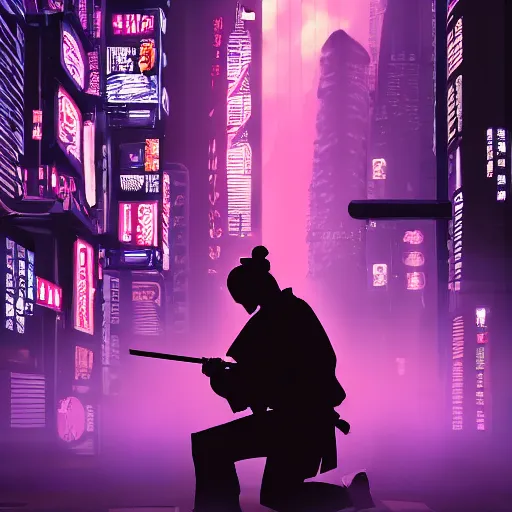 Cyberpunk Samurai [3840 x 2160] : r/wallpaper