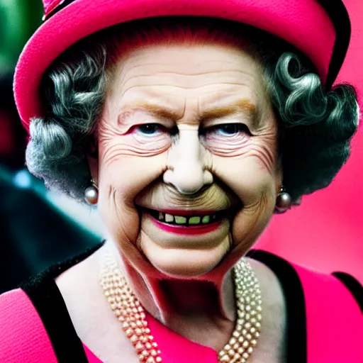 Image similar to queen elizabeth ii with a black afro, canon eos r 3, f / 1. 4, iso 2 0 0, 1 / 1 6 0 s, 8 k, raw, unedited, symmetrical balance, in - frame