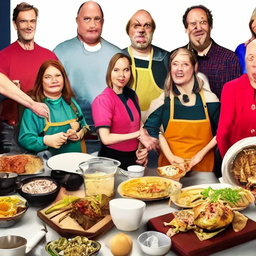 Image similar to too many cooks