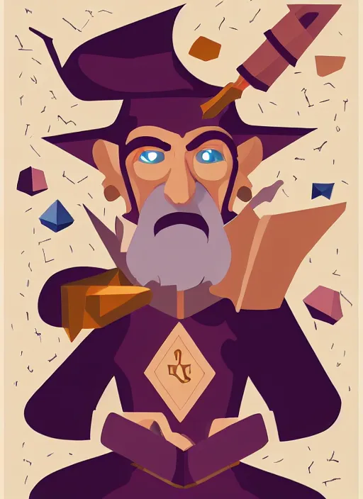 Image similar to powerful wizard playing dungeons and dragons, white background, by simon kennedy, studio muti