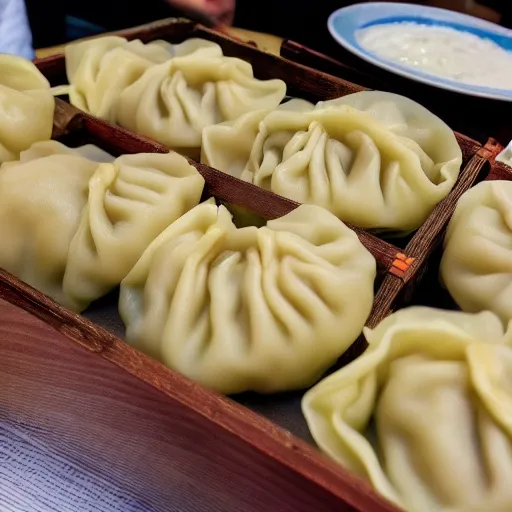 Image similar to dumplings eats dumplings