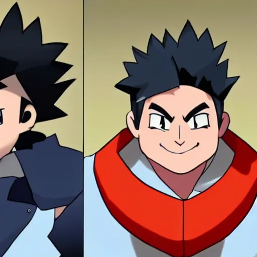 Image similar to Real live Brock from Pokémon as a human male