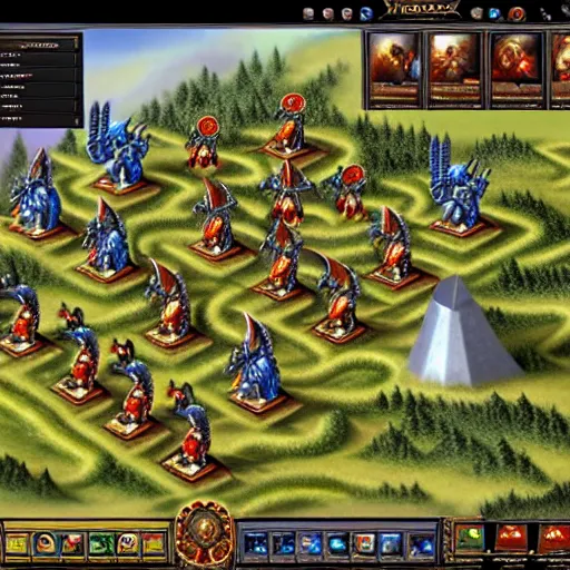 Image similar to heroes of might and magic, art