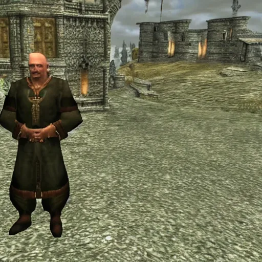 Image similar to Alexander Lukashenko in The Elder Scrolls IV: Oblivion