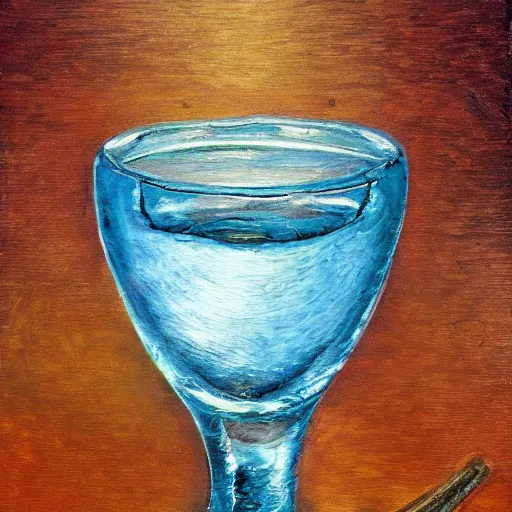 Image similar to a goblet of water