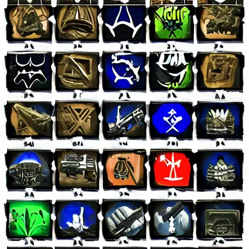 Image similar to top 9 call of duty perk symbols
