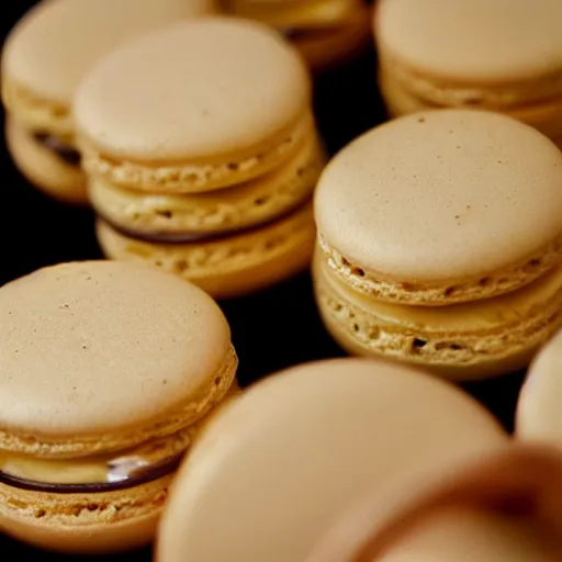 Image similar to photo of oil - flavored macaroons