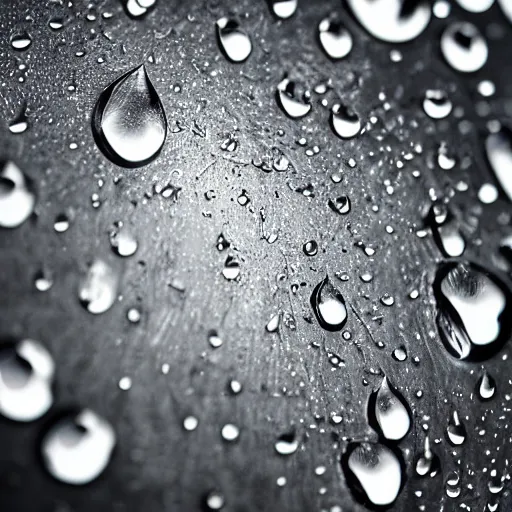 Image similar to silver drops abstract forms metal liquid in a black background