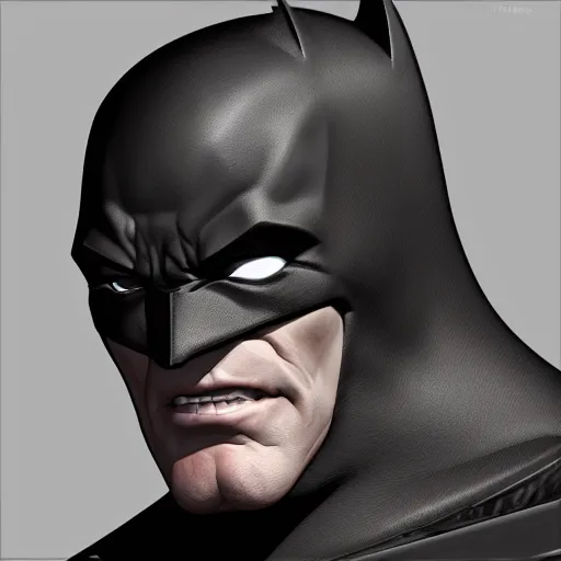 Image similar to batman, concept art by jason a. engle, featured on zbrush central, photorealism, zbrush, lovecraftian, hard surface modeling